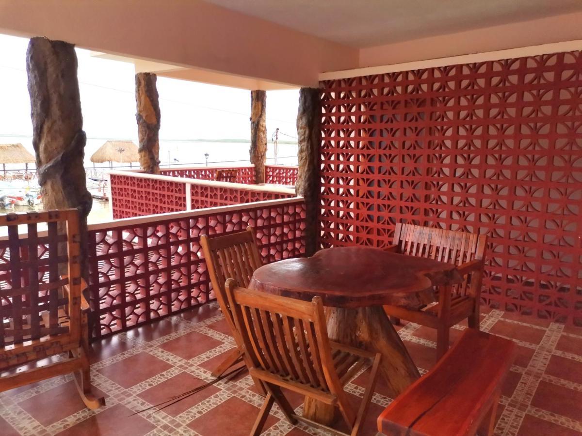 Hotel El Perico Marinero Río Lagartos Buitenkant foto