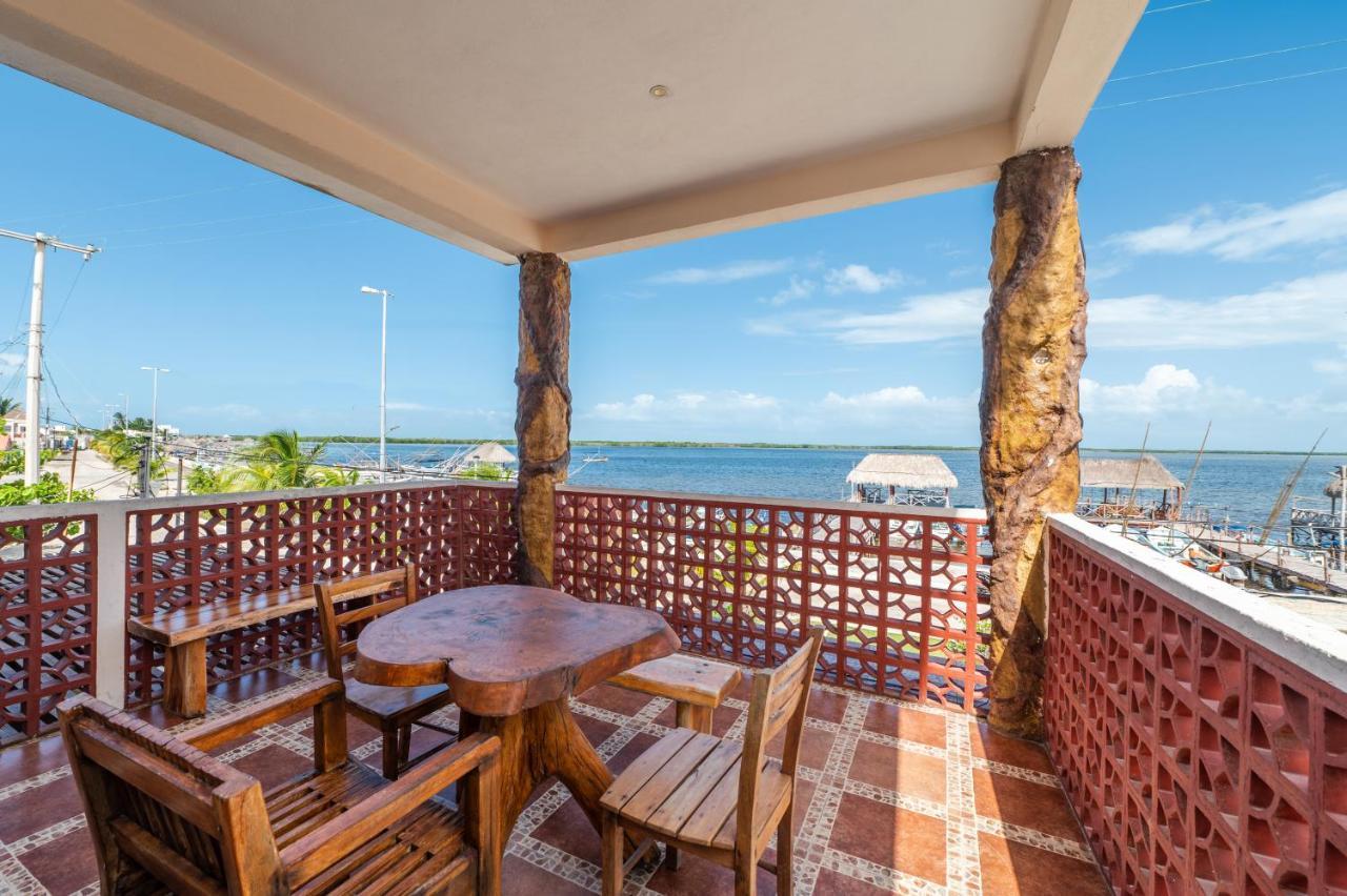 Hotel El Perico Marinero Río Lagartos Buitenkant foto