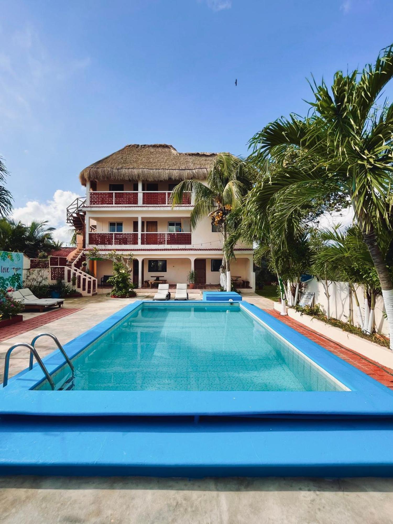 Hotel El Perico Marinero Río Lagartos Buitenkant foto