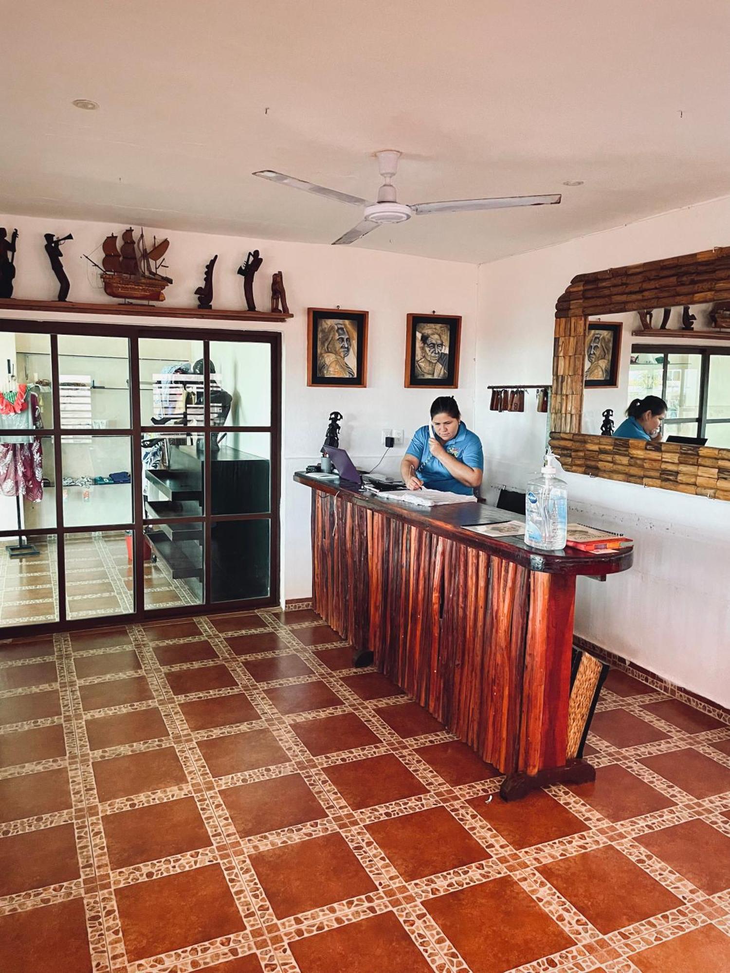 Posada El Perico Marinero Río Lagartos Buitenkant foto
