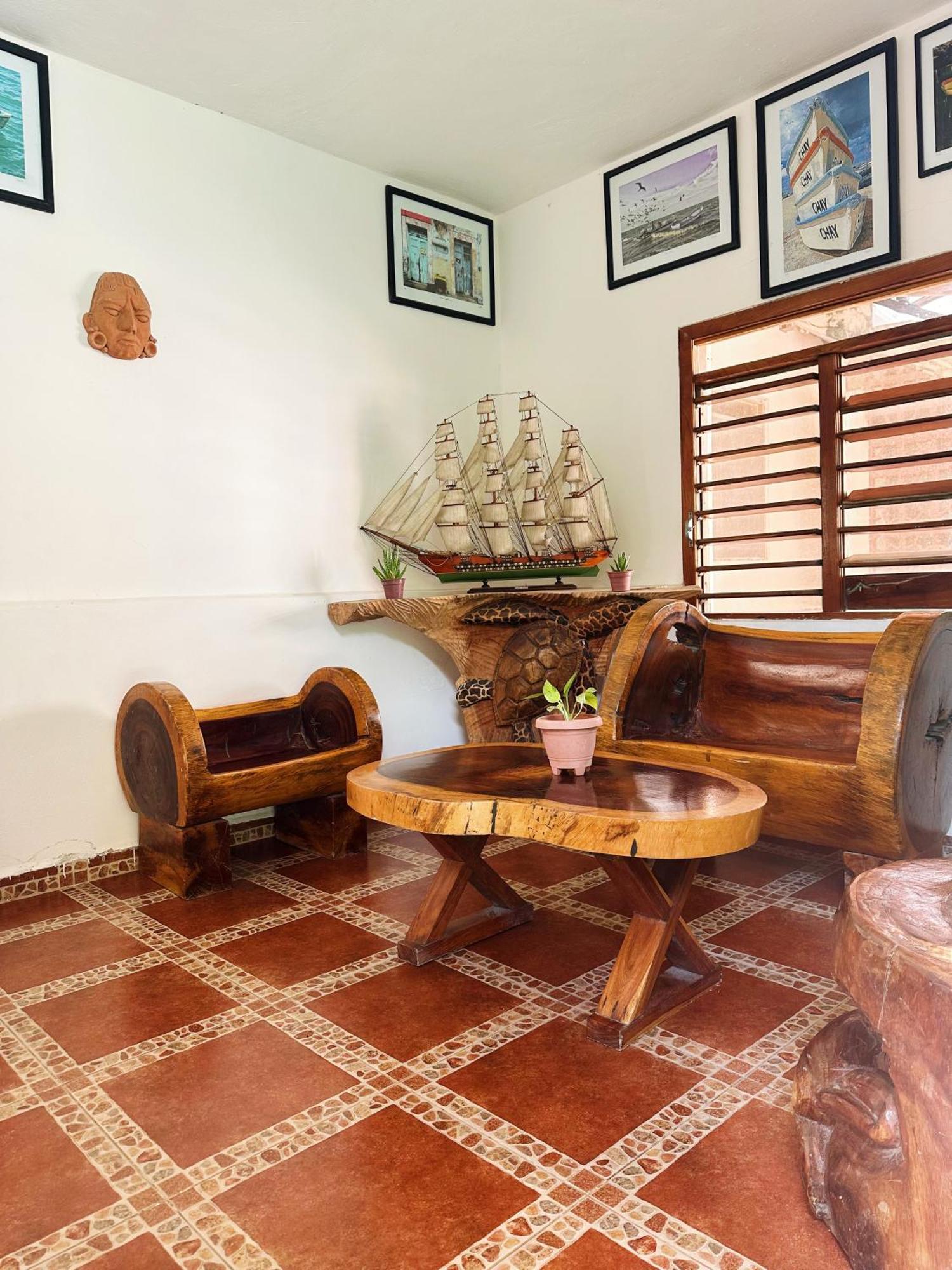 Posada El Perico Marinero Río Lagartos Buitenkant foto