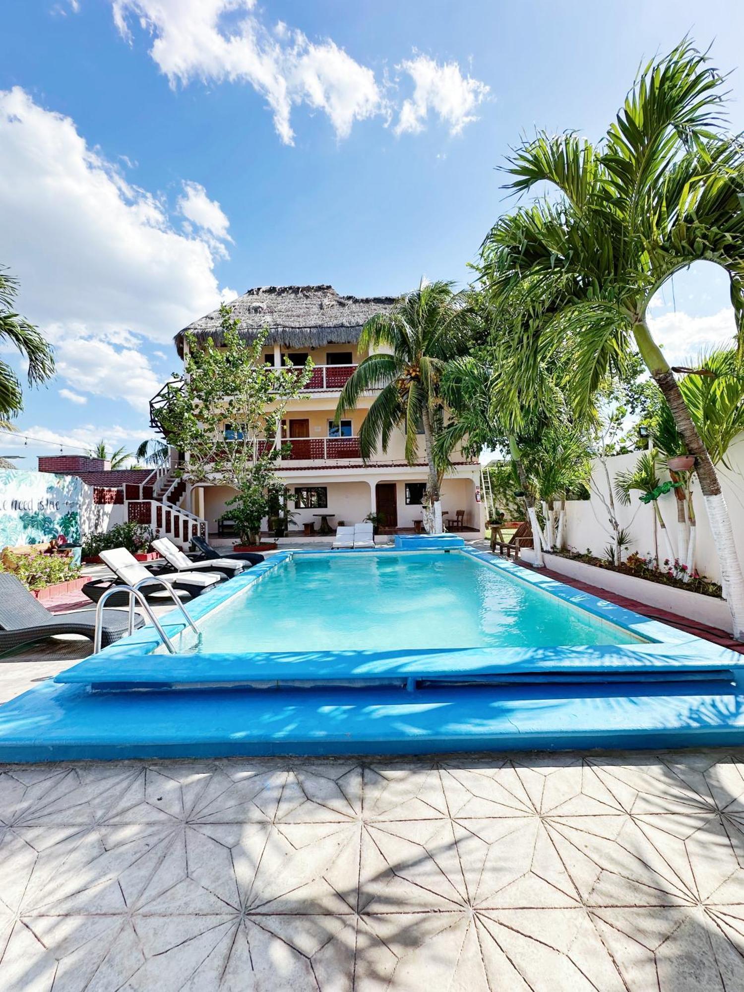 Hotel El Perico Marinero Río Lagartos Buitenkant foto