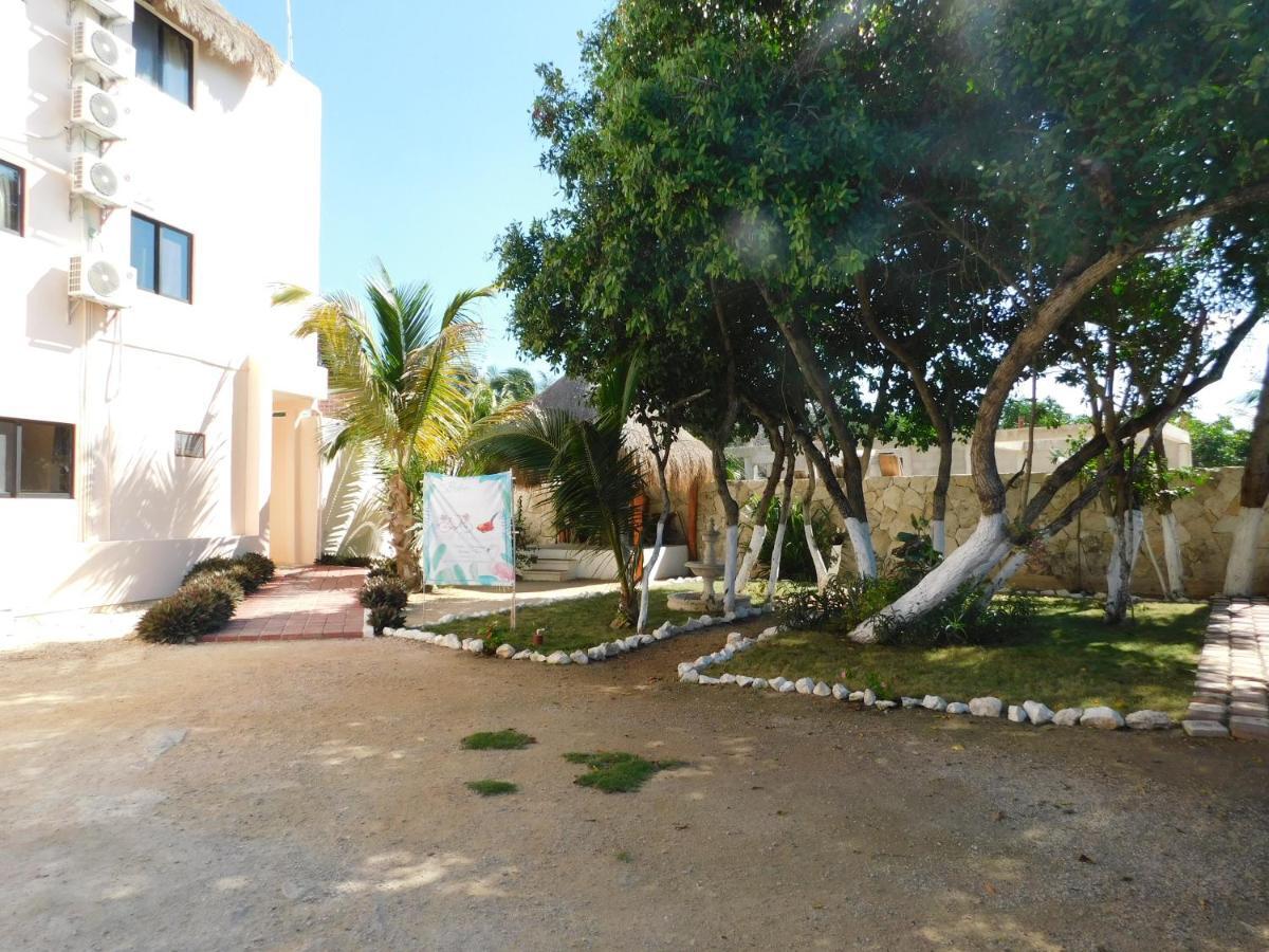 Posada El Perico Marinero Río Lagartos Buitenkant foto