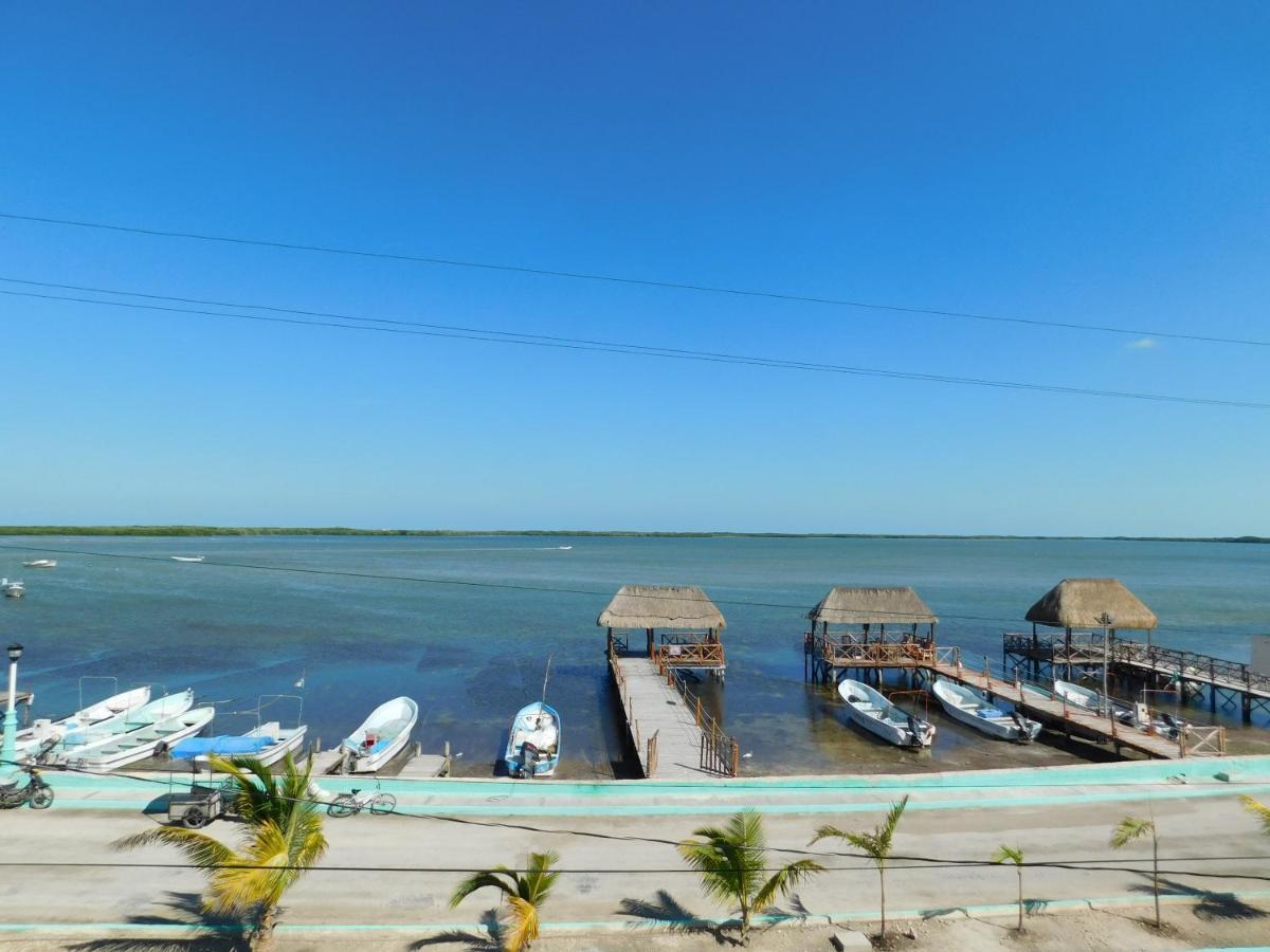 Hotel El Perico Marinero Río Lagartos Buitenkant foto