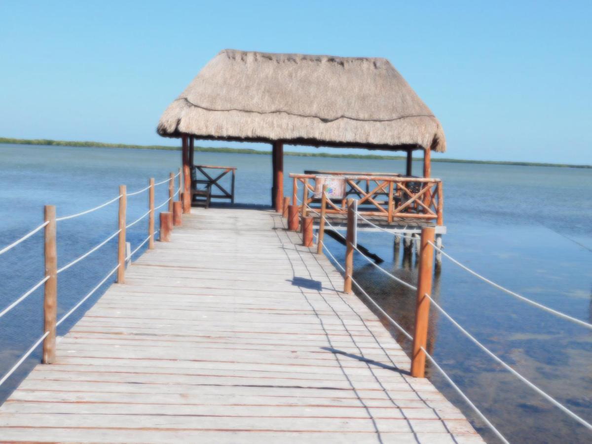 Posada El Perico Marinero Río Lagartos Buitenkant foto