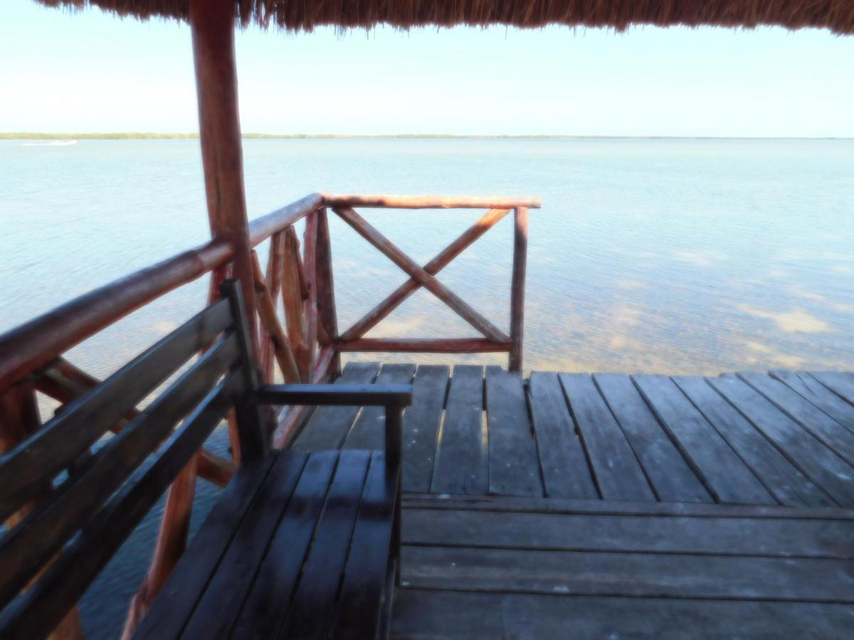 Posada El Perico Marinero Río Lagartos Buitenkant foto